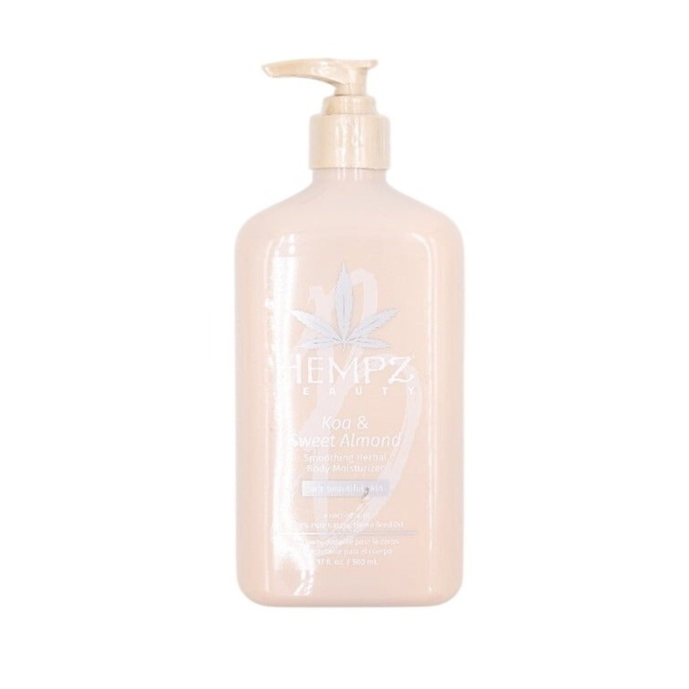 HEMPZ - Koa & Sweet Almond Smoothing Herbal Body Moisturizer - 17 oz - SEALED